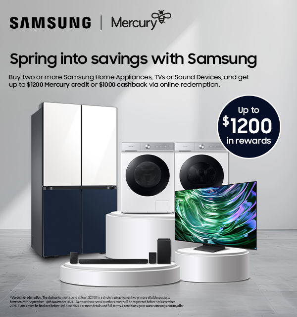 Samsung Mercury Credit Promo | Samsung NZ