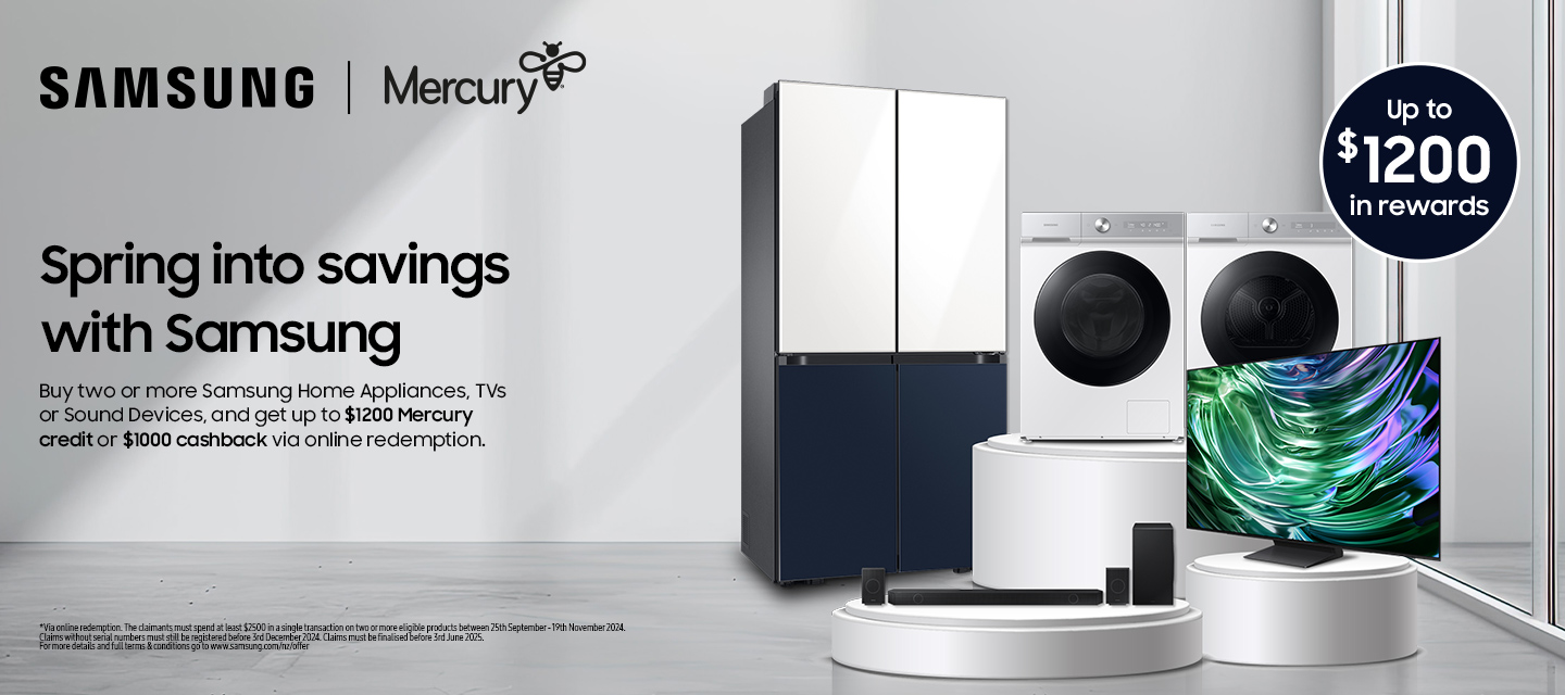 Samsung Mercury Credit Promo | Samsung NZ